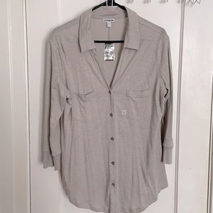 NWT, Express, 3/4 button up size L